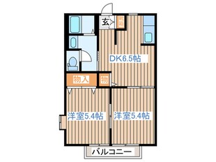 コンフォートＡ館の物件間取画像